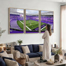 Northwestern University Wildcats Football Team Print -