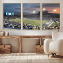 Memphis Tigers Football Team Print - Memphis Simmons Bank