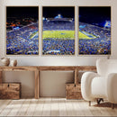University of Memphis Tigers Football Team Print - Memphis by MyGreatCanvas | Canvas Wall Art Prints | Photo Prints & Wall Decor