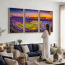 The Louisiana State University Tigers Football Team Print -