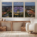 The Louisiana State University Tigers Football Team Print -