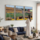 Puskar Stadium Canvas Print Wall Art - Morgantown Print -