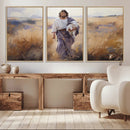 Jesus the Good Shepherd Wall Art Canvas Print - Lost Lamb