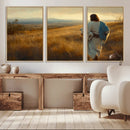 Jesus the Good Shepherd Wall Art Canvas Print -