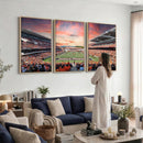 Oregon State Beavers Football Team Print - Corvallis Reser