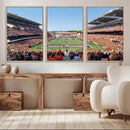 Oregon State Beavers Football Team Print - Corvallis Reser