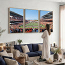 Oregon State Beavers Football Team Print - Corvallis Reser