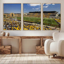 University of Wyoming Cowboys Football Team Print - Laramie by MyGreatCanvas | Canvas Wall Art Prints | Photo Prints & Wall Decor