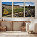 University of Wyoming Cowboys Football Team Print - Laramie by MyGreatCanvas | Canvas Wall Art Prints | Photo Prints & Wall Decor