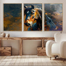Abstract Horse Wall Art Canvas Print | Farmhouse Wall Decor by MyGreatCanvas | Canvas Wall Art Prints | Photo Prints & Wall Decor