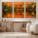 Forest Reflection Art | Autumn Forest Reflection Wall Art | by MyGreatCanvas | Canvas Wall Art Prints | Photo Prints & Wall Decor