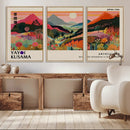 Yayoi 1986 Wall Art Print – Vibrant Sabi Sabi Japanese