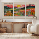 Yayoi Kusama 1986 Wall Art Print – Wabi Sabi Japanese