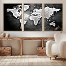 World Map Wall Art Canvas Print – Framed Wall Art for by MyGreatCanvas | Canvas Wall Art Prints | Photo Prints & Wall Decor