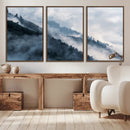 Foggy Forest Wall Art Canvas Print – Misty Mountain by MyGreatCanvas | Canvas Wall Art Prints | Photo Prints & Wall Decor