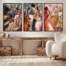 Abstract Afro American Jazz Canvas Wall Art | Music-Inspired by MyGreatCanvas | Canvas Wall Art Prints | Photo Prints & Wall Decor