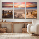 Sunset on the Sea Wall Art Canvas Print by MyGreatCanvas | Canvas Wall Art Prints | Photo Prints & Wall Decor
