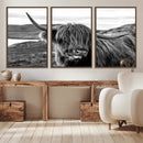 Longhorn Steer Canvas Print Wall Art, Highland Cow Canvas by MyGreatCanvas | Canvas Wall Art Prints | Photo Prints & Wall Decor