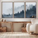 Foggy Pine Forest Wall Art Canvas Print by MyGreatCanvas | Canvas Wall Art Prints | Photo Prints & Wall Decor