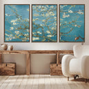 Vincent Van Gogh's Almond Blossom Abstract Wall Art Canvas,
