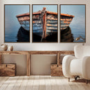 Stunning Vintage Boat Canvas Print | Nautical Wall