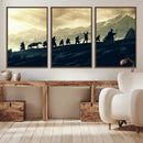 Fellowship Journey Wall Art – Fantasy Adventure Canvas Print by MyGreatCanvas | Canvas Wall Art Prints | Photo Prints & Wall Decor