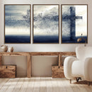 Jesus and the Fading Cross Wall Art Print – Symbol of Faith, by MyGreatCanvas | Canvas Wall Art Prints | Photo Prints & Wall Decor