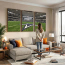 Dallas Cowboys Football Team Print - Arlington AT&T Stadium