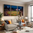 St. Louis Cardinals Baseball Team Print - Busch Stadium Wall
