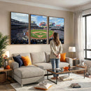 New York Mets Baseball Team Print - Citi Field Stadium Wall