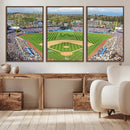 Citi Field Wall Art Print | 3-Panel New York Mets Baseball