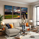 Fenway Park Wall Art Canvas Print | Large Baseball Stadium