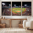Fenway Park Wall Art Canvas Print | Large Baseball Stadium