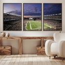 New England Patriots Football Team Print - Foxborough by MyGreatCanvas | Canvas Wall Art Prints | Photo Prints & Wall Decor