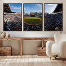 Truist Park Stadium Canvas Wall Art - Atlanta Braves Game