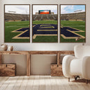 Notre Dame Stadium Giclee Canvas Print | Triptych Wall Art