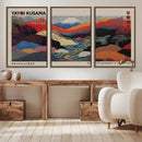Framed Yayoi Kusama 1986 Wall Art Print – Japanese Wall Art