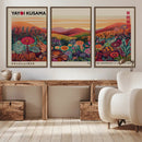 Framed Yayoi Kusama 1986 Wall Art Print – Japanese Wall Art