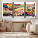 Framed Yayoi Kusama 1986 Wall Art Print – Japanese Wall Art