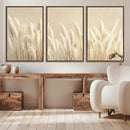 Grass Wall Art Print - Elegant Neutral Decor for Living