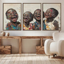 Shai Yossef Print - Joyful Childhood Canvas Wall Art -