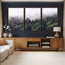Misty Forest Wall Art | Foggy Forest Canvas Print | Large