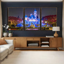 Disney Castle Wall Art Canvas Print – Magical Fairytale