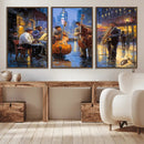 Colorful Jazz Wall Art - African American Music Canvas Print