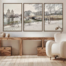 The Bow Bridge in Central Park Canvas, The Bow Bridge Canvas by MyGreatCanvas | Canvas Wall Art Prints | Photo Prints & Wall Decor