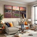 Indiana Memorial Stadium Wall Art Canvas Print, Framed