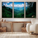 Tropical Jungle Wall Art Canvas Print – Framed Lush Valley by MyGreatCanvas | Canvas Wall Art Prints | Photo Prints & Wall Decor
