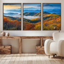 Autumn Mountains Wall Art, Vibrant Fall Foliage Landscape by MyGreatCanvas | Canvas Wall Art Prints | Photo Prints & Wall Decor
