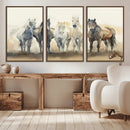 Wild Horses Wall Art Canvas Print, Framed Running Horses Art by MyGreatCanvas | Canvas Wall Art Prints | Photo Prints & Wall Decor