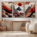 Abstract Mountain Wall Art – Framed Vibrant Landscape Canvas by MyGreatCanvas | Canvas Wall Art Prints | Photo Prints & Wall Decor